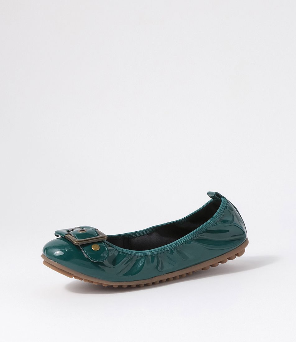 Cory Forest Patent Pu Ballet Flats