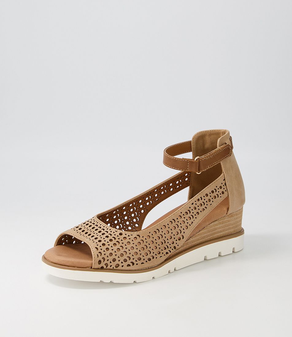 Redzel Latte Tan Sandals