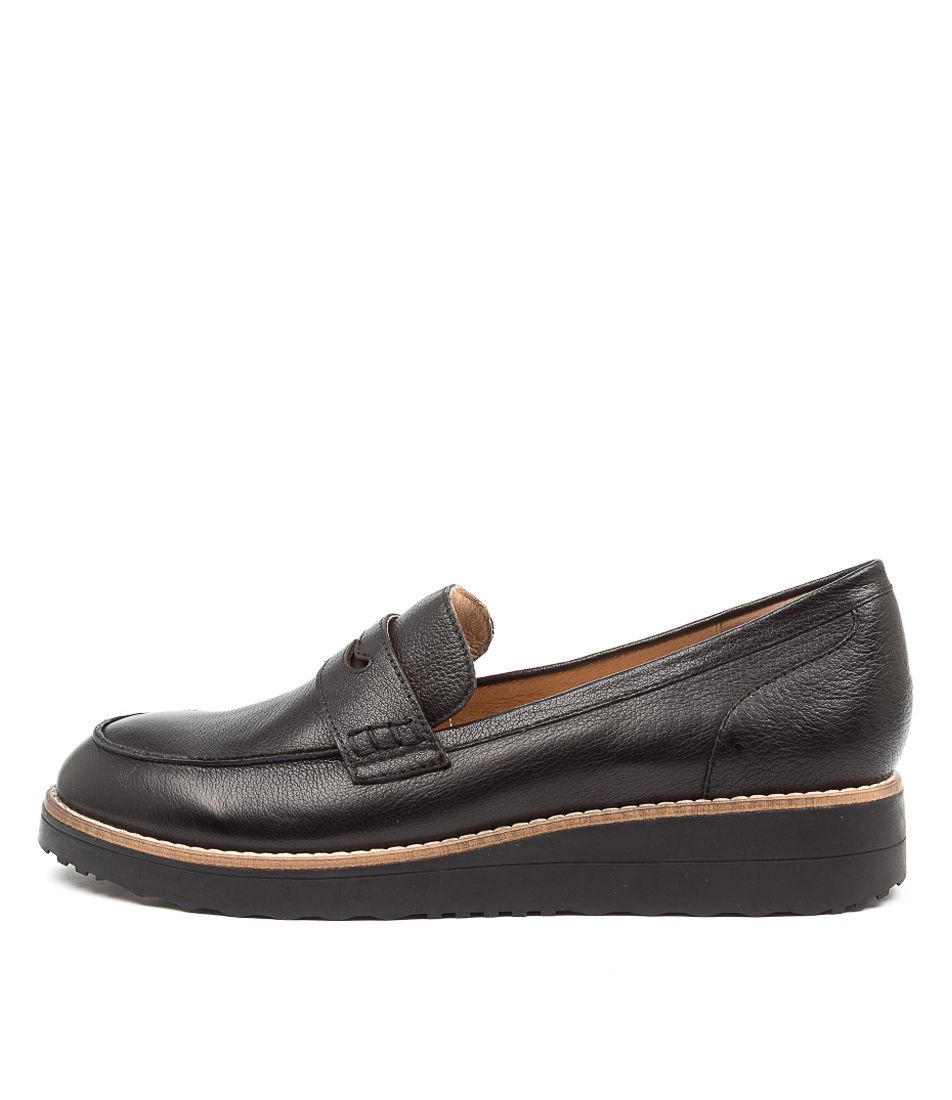 OLEY BLACK-BLACK SOLE LEA