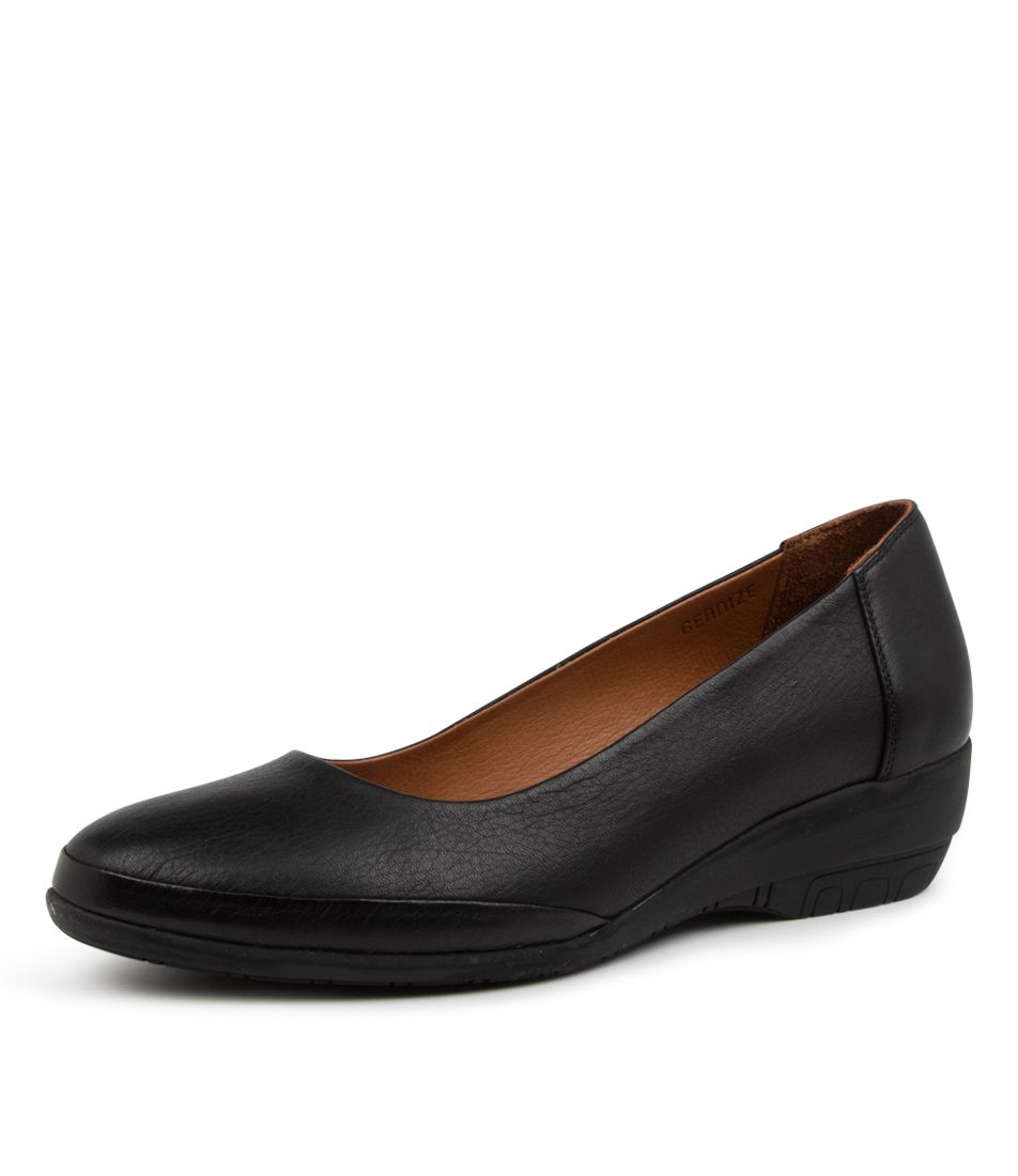 GEANIZE BLACK LEATHER