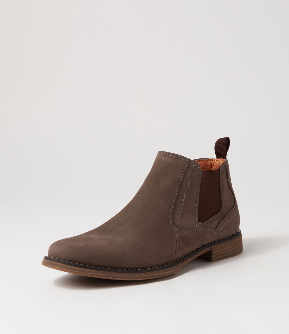 Mills Mushroom Nubuck Chelsea Boots