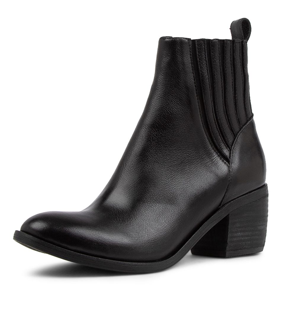 Olie Black Leather Chelsea Boots BH