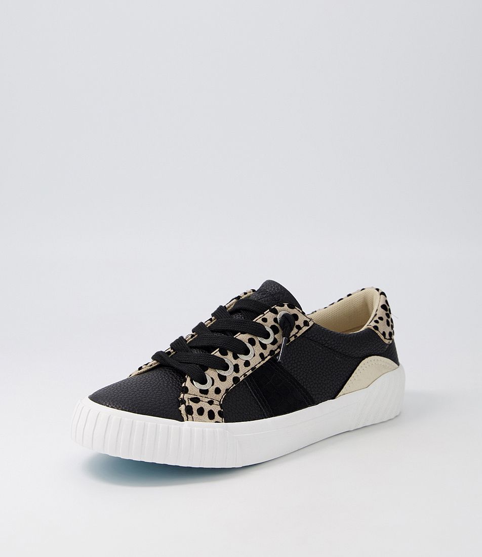 Wave Black Multi Mix Sneakers
