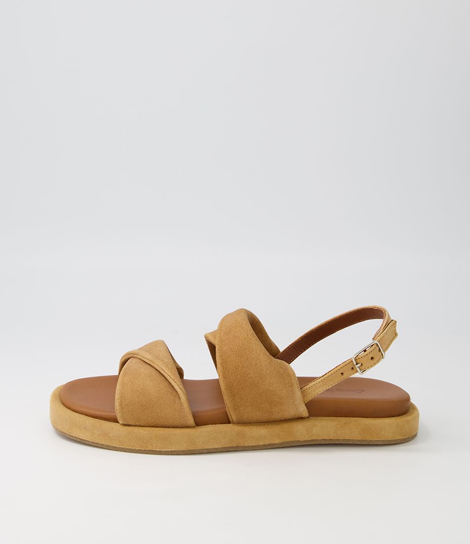 Bloom Sand Suede Sandals