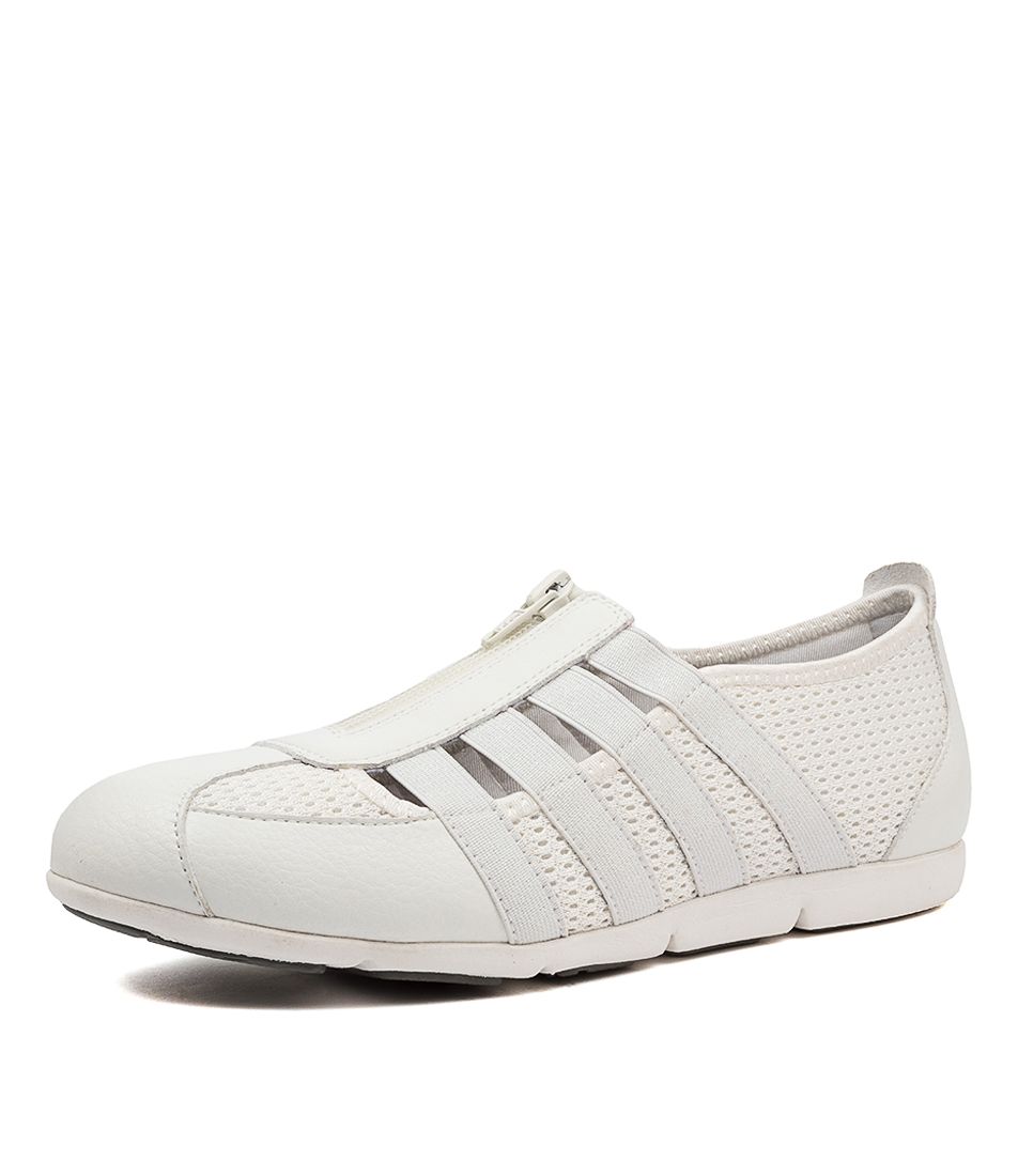 SCOTTIE WHITE WHITE METALLIC MESH