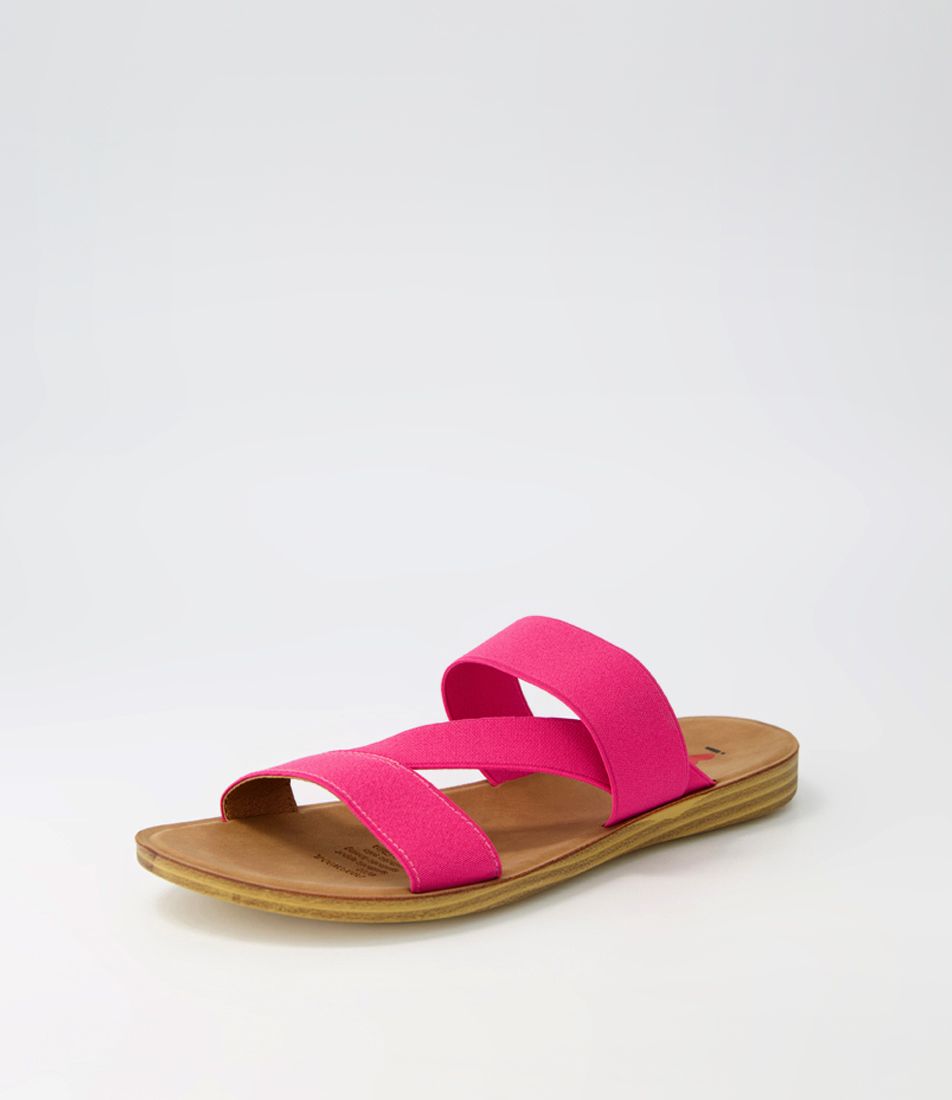 Profondo Fuchsia Elastic Slides