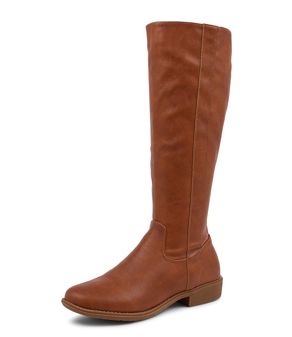 Ranin Tan Knee High Boots