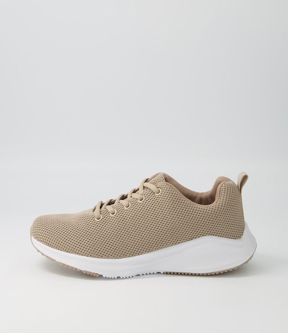 Potential Taupe Mesh Sneakers