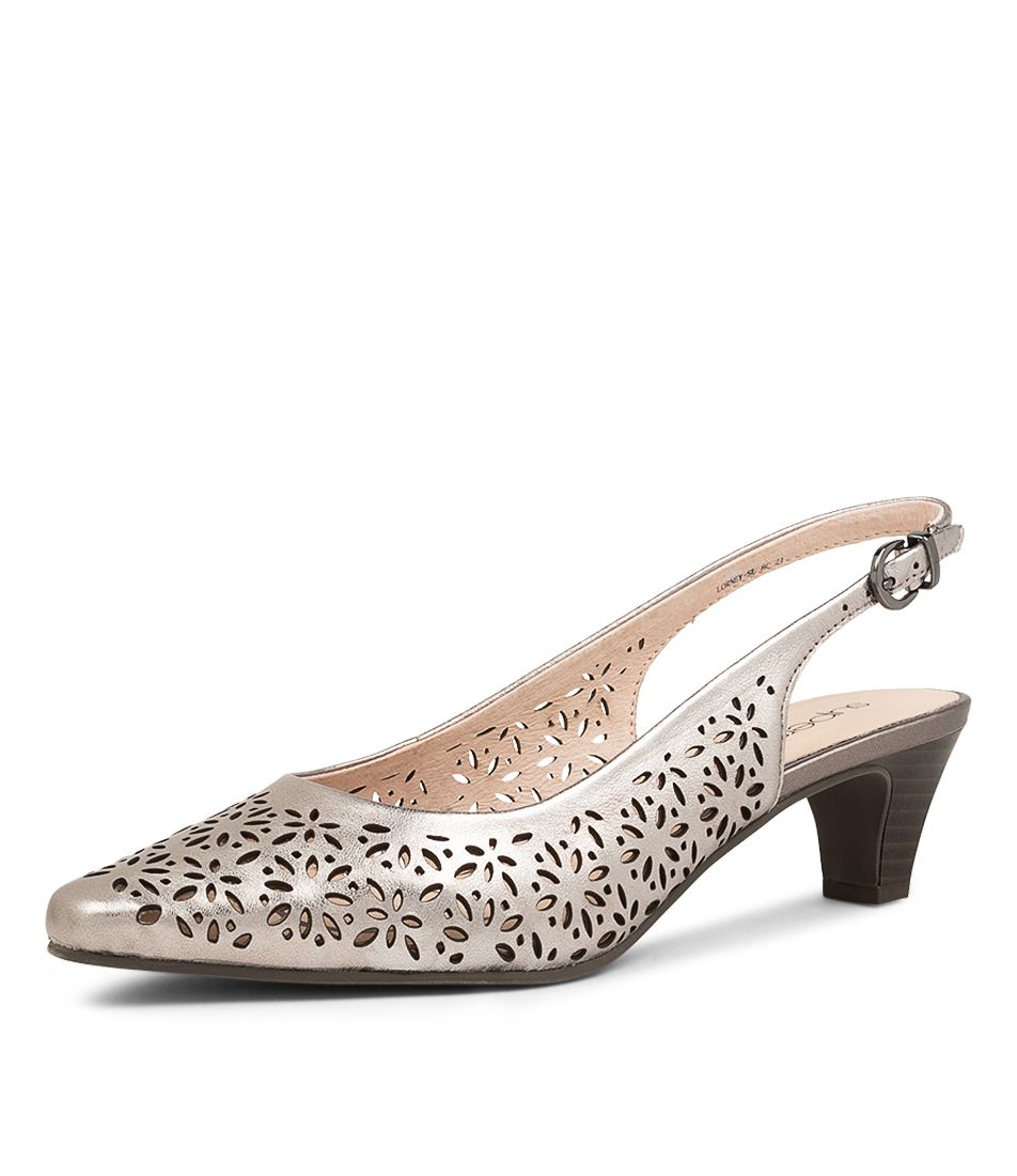 LORNEY PEWTER LEATHER