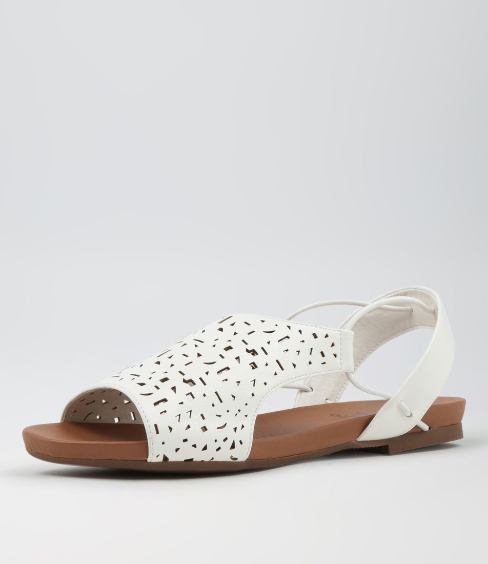 Syll White Sandals