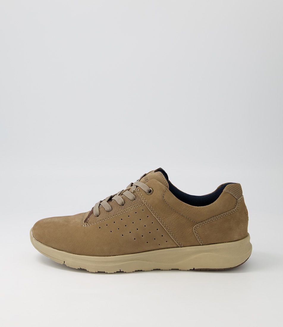 Mollard Taupe Nubuck Sneakers