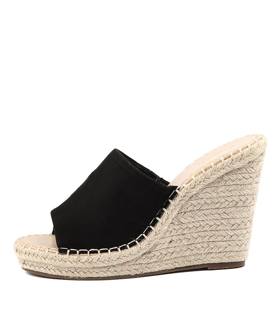 LANEY BLACK MICROSUEDE