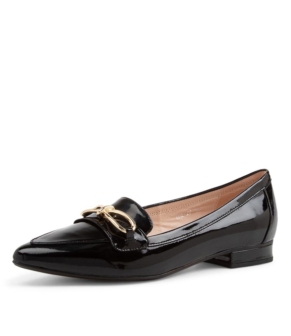 Dae Black Patent Leather Ballet Flats