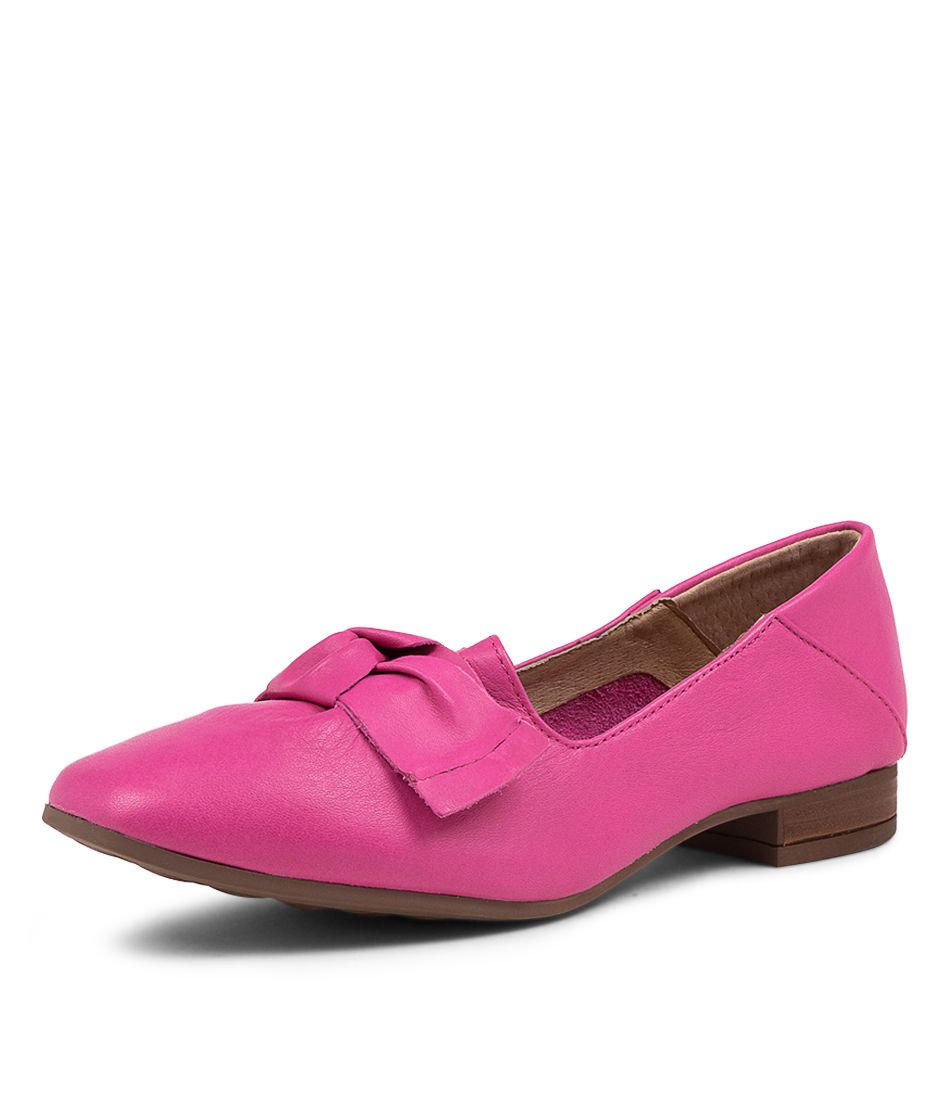TAJ FUSCHIA LEATHER