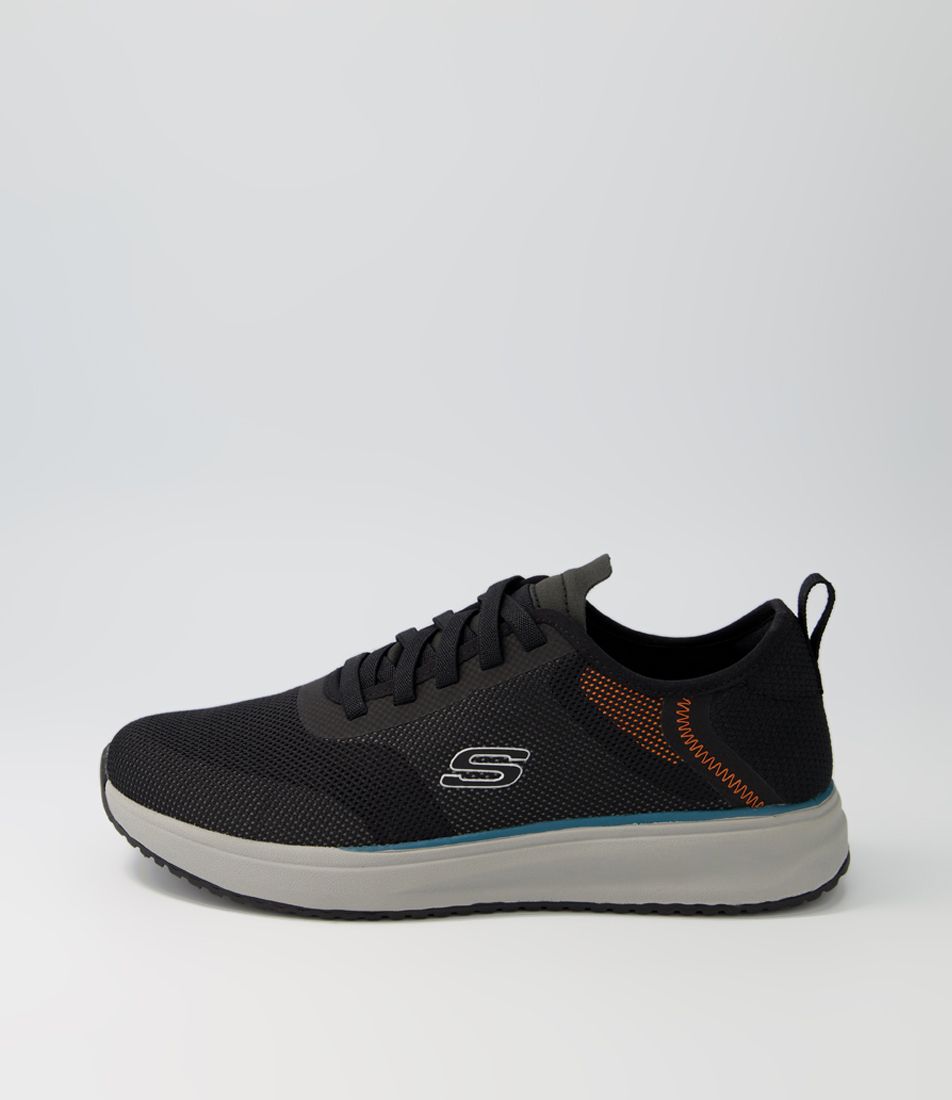 Crowder Black Mesh Sneakers