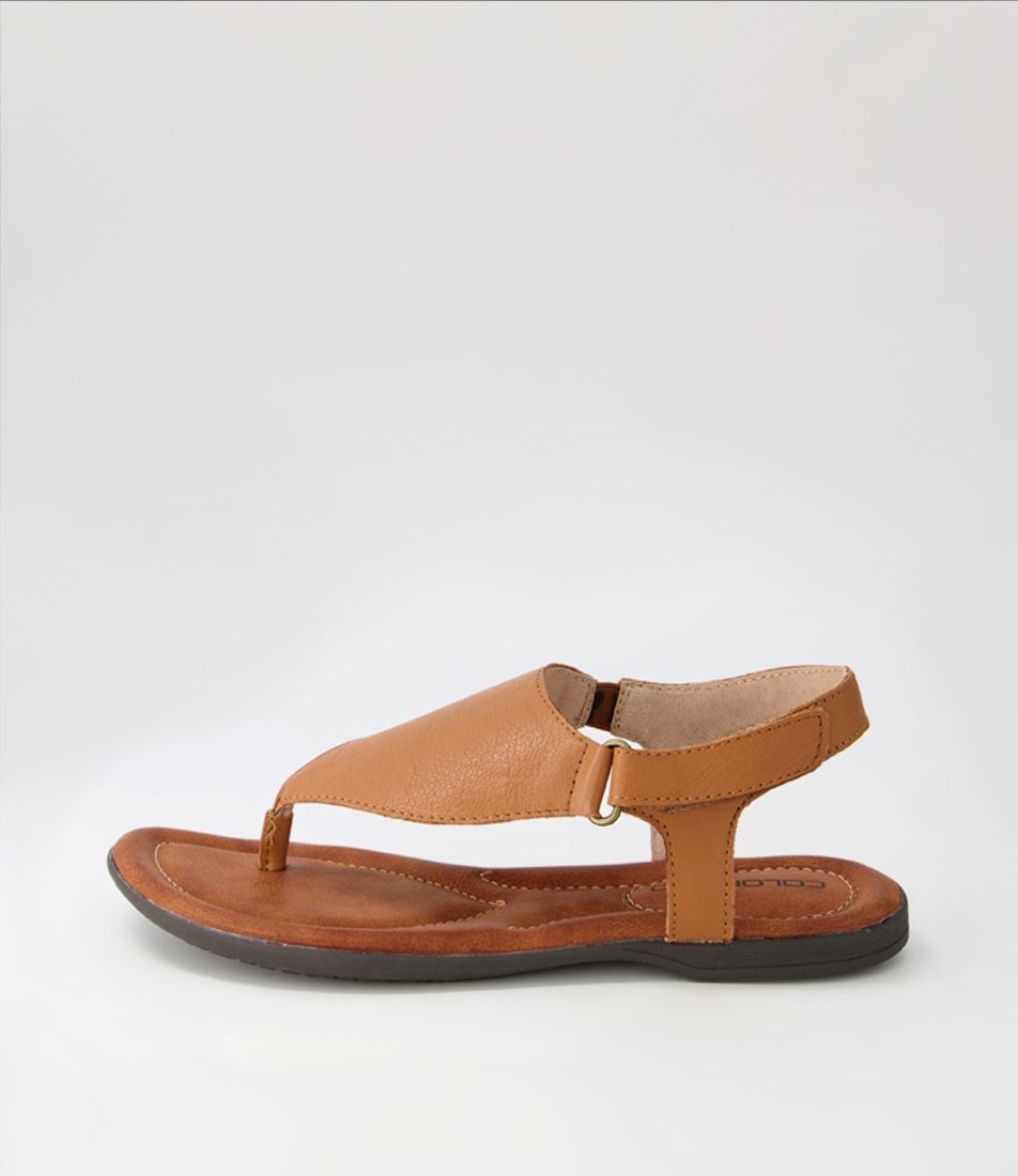 Kristian Dark Tan Leather Sandals