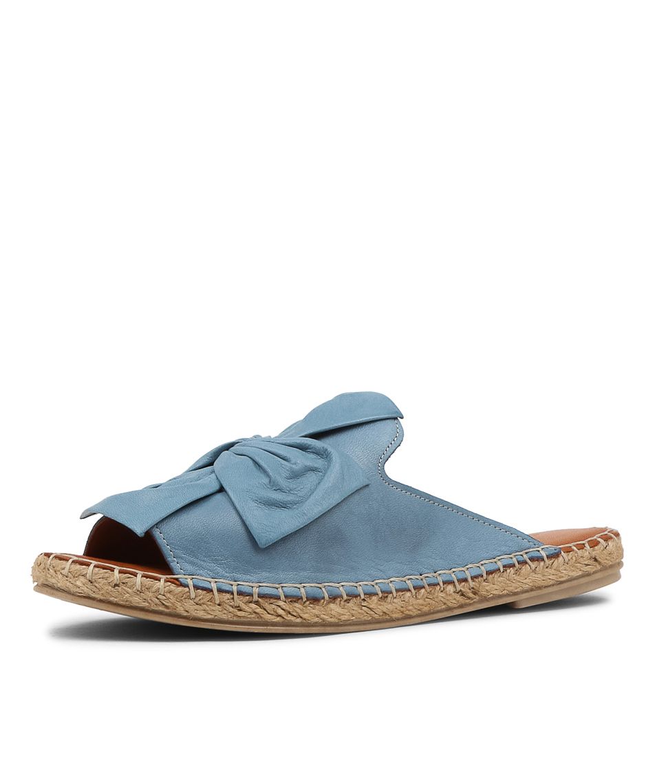 Pecor Denim Leather Espadrilles