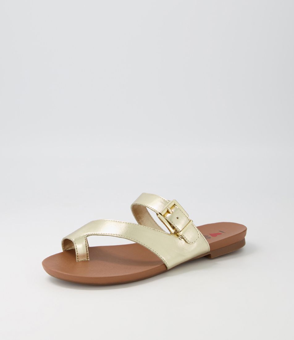 Solanta Pale Gold Slides