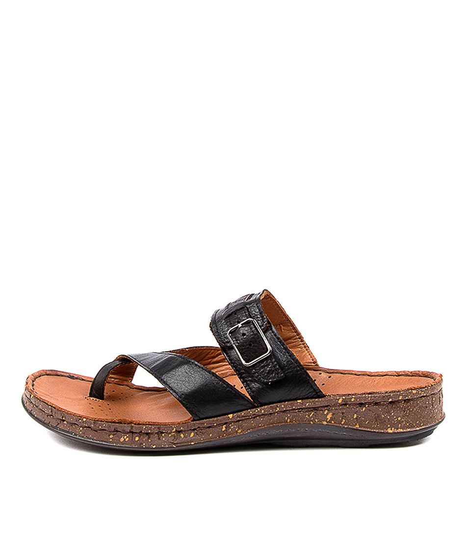 SUSTIN BLACK LEATHER