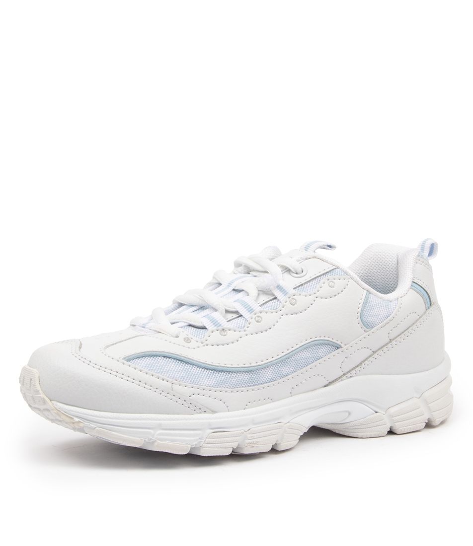 SCOOT SNR WHITE-LT BLUE