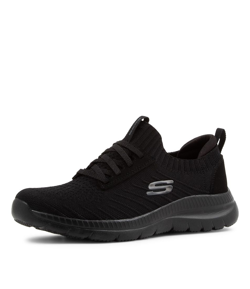 Bountiful Black Knit Sneakers