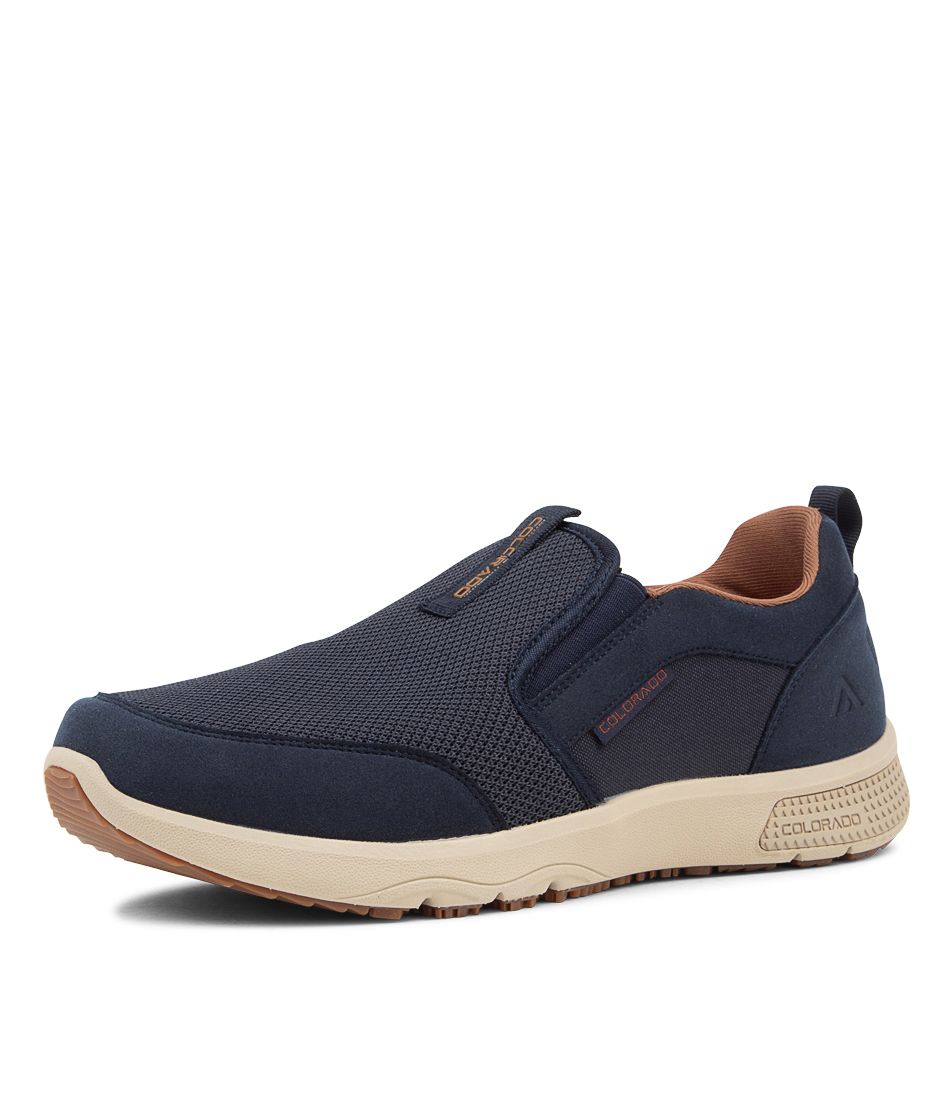 SAKA NAVY FABRIC SNEAKERS