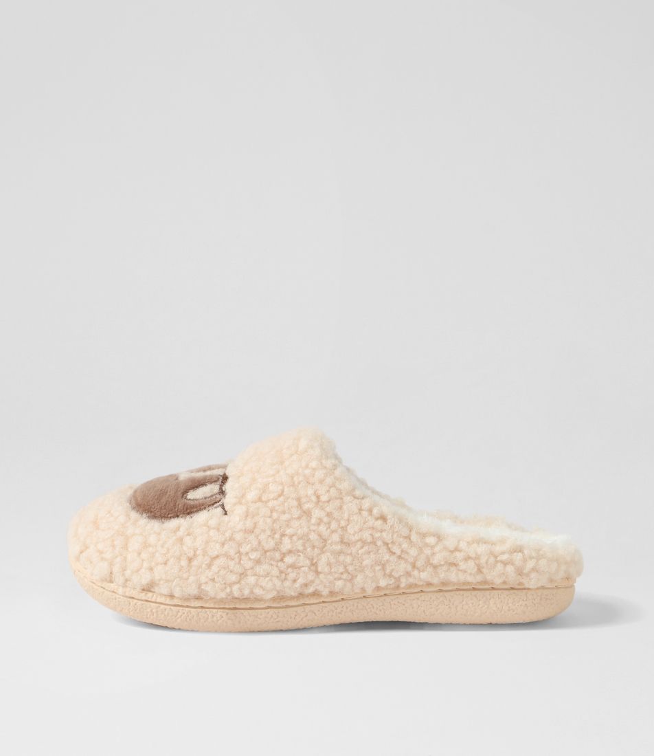 Lothy Beige Multi Slippers