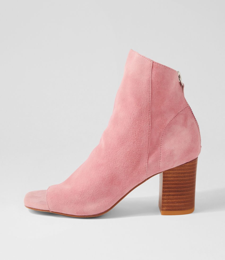 Cilin Pink Suede Sandals