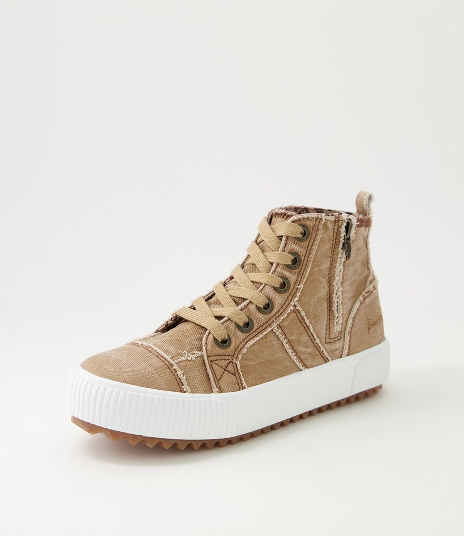 Rev Desert Khaki Canvas Sneakers