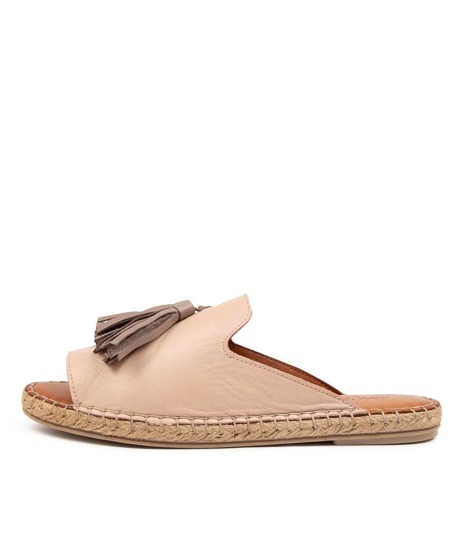 PHLAN NUDE-TAUPE LEATHER