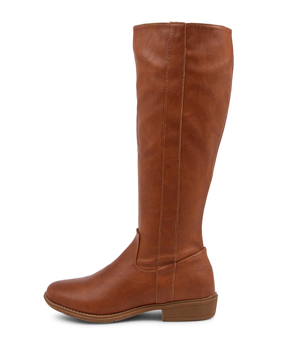 Ranin Tan Knee High Boots