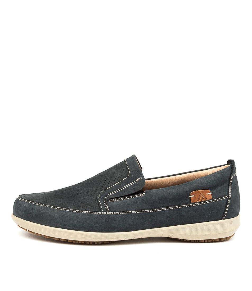 AFFLECK NAVY NUBUCK