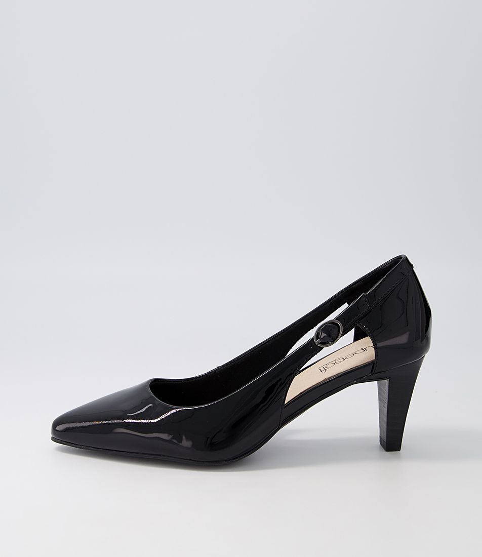 Madden2 Black Patent Leather Heels