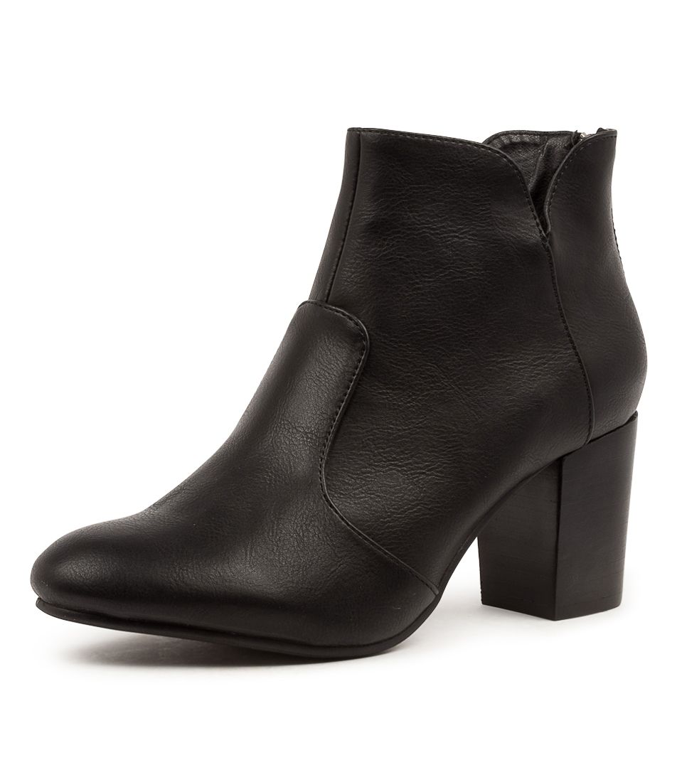 MAHLON BLACK BLACK HEEL SMOOTH