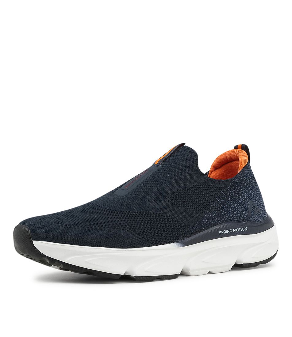 Vessa Navy Mesh Sneakers