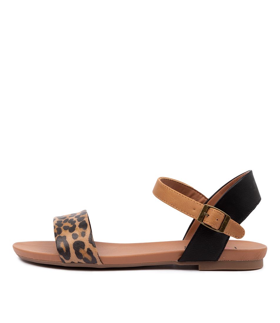 SARATOGA OCELOT-BLACK-TAN