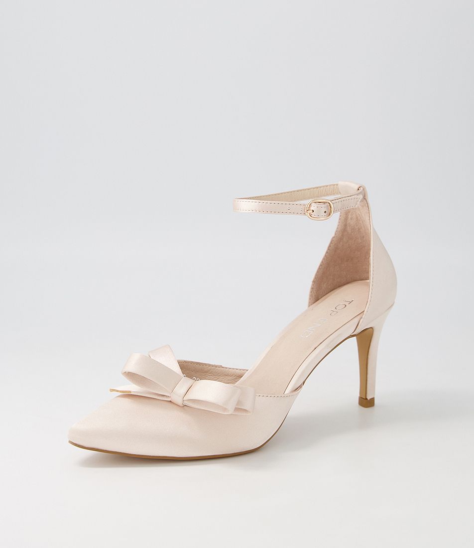 Benzals Nude Satin Heels