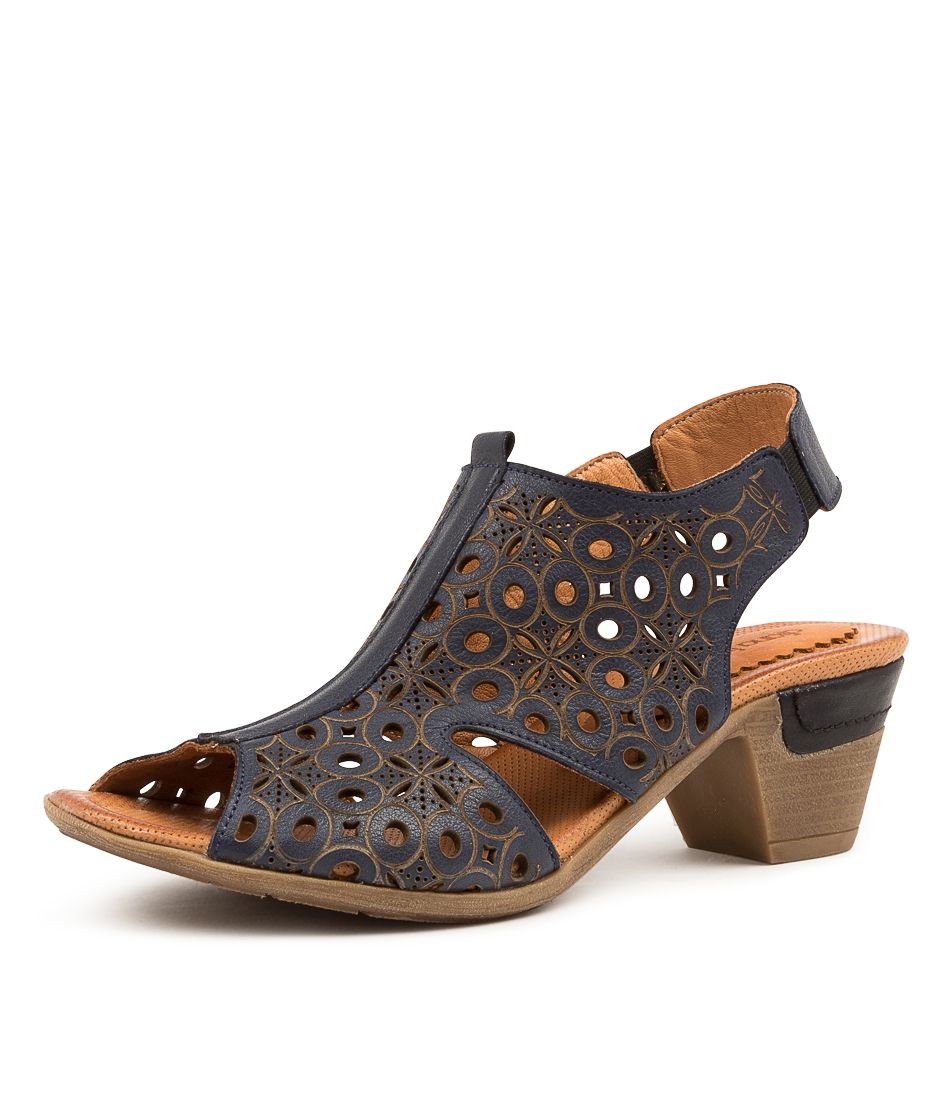 JUZTYN DK NAVY LEATHER