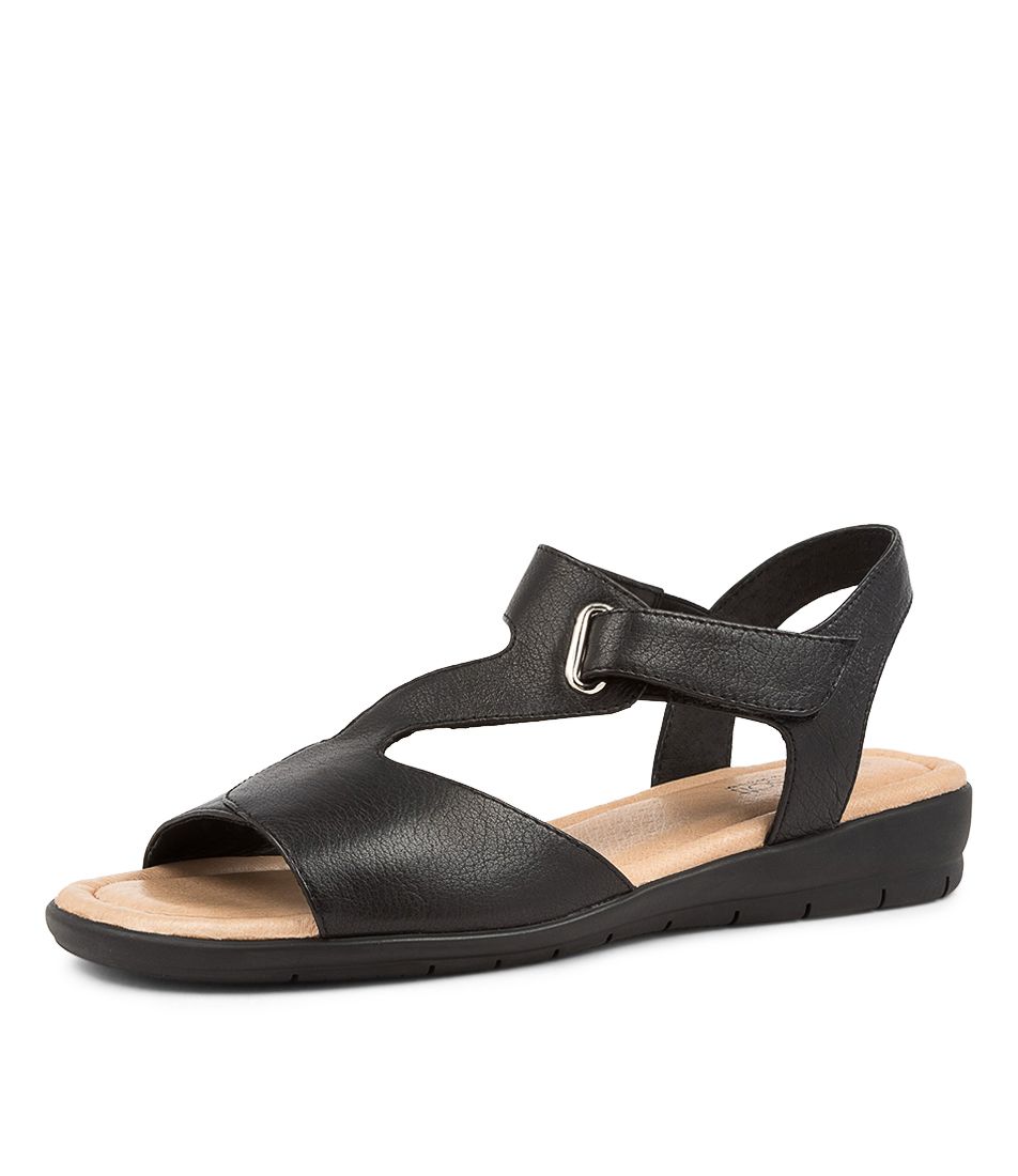 FANNE2 SU BLACK LEATHER