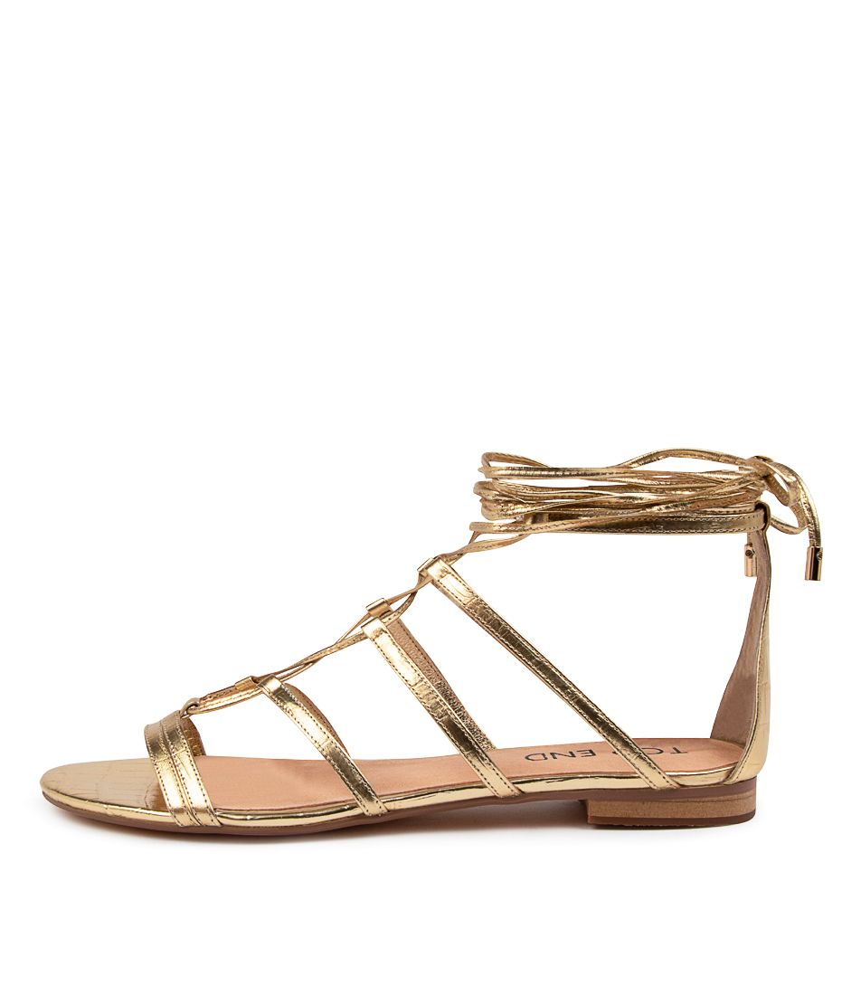 PATTON PALE GOLD CROC