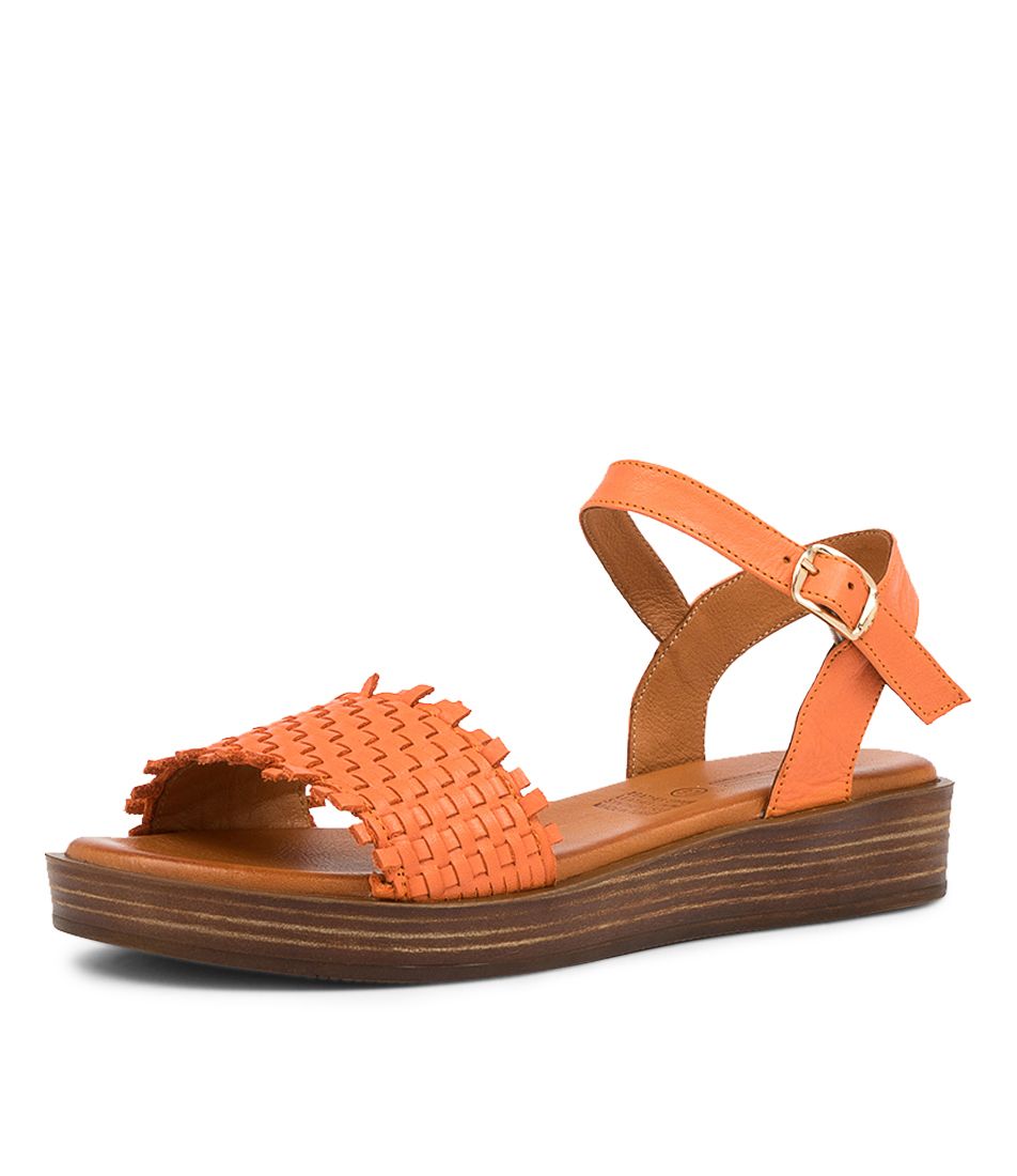 ADLINA ORANGE LEATHER