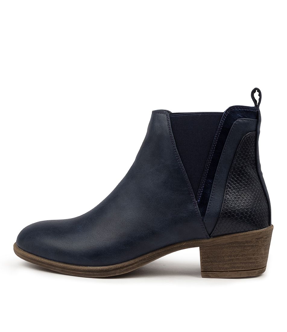 ADORLEE NAVY MULTI SMOOTH