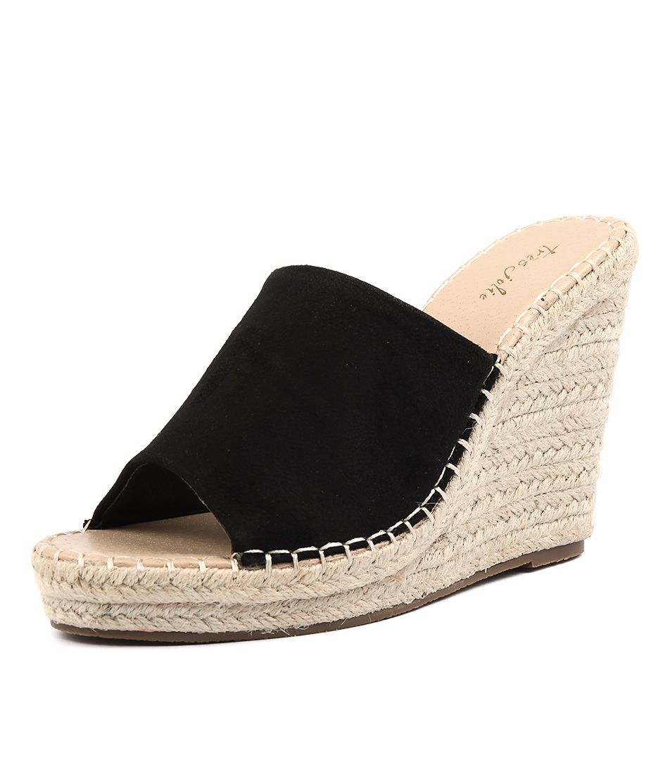 LANEY BLACK MICROSUEDE