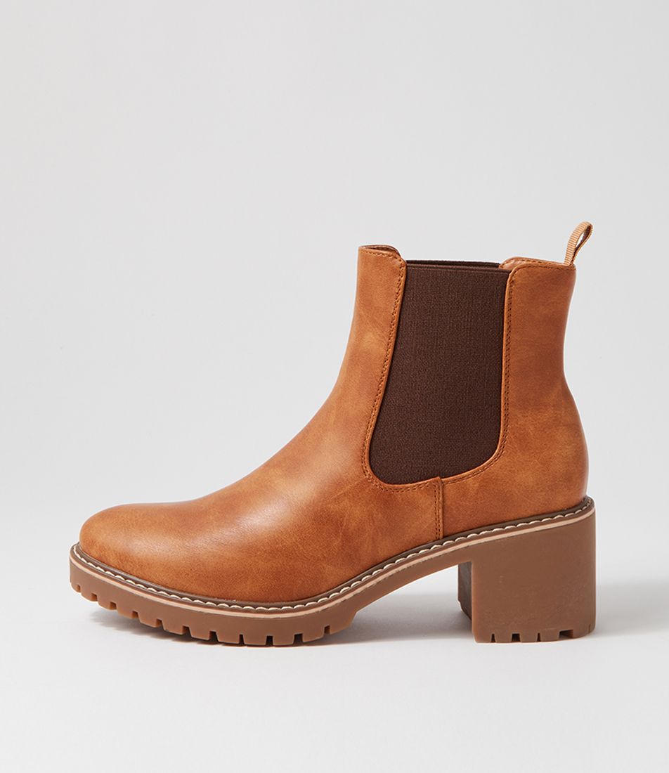Brato Tan Chelsea Boots