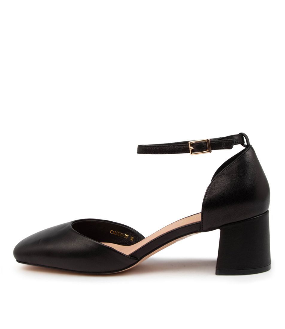 CALCOM BLACK LEATHER