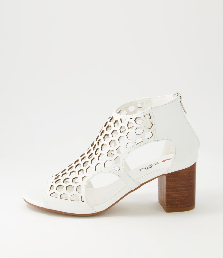 Bettee White Sandals