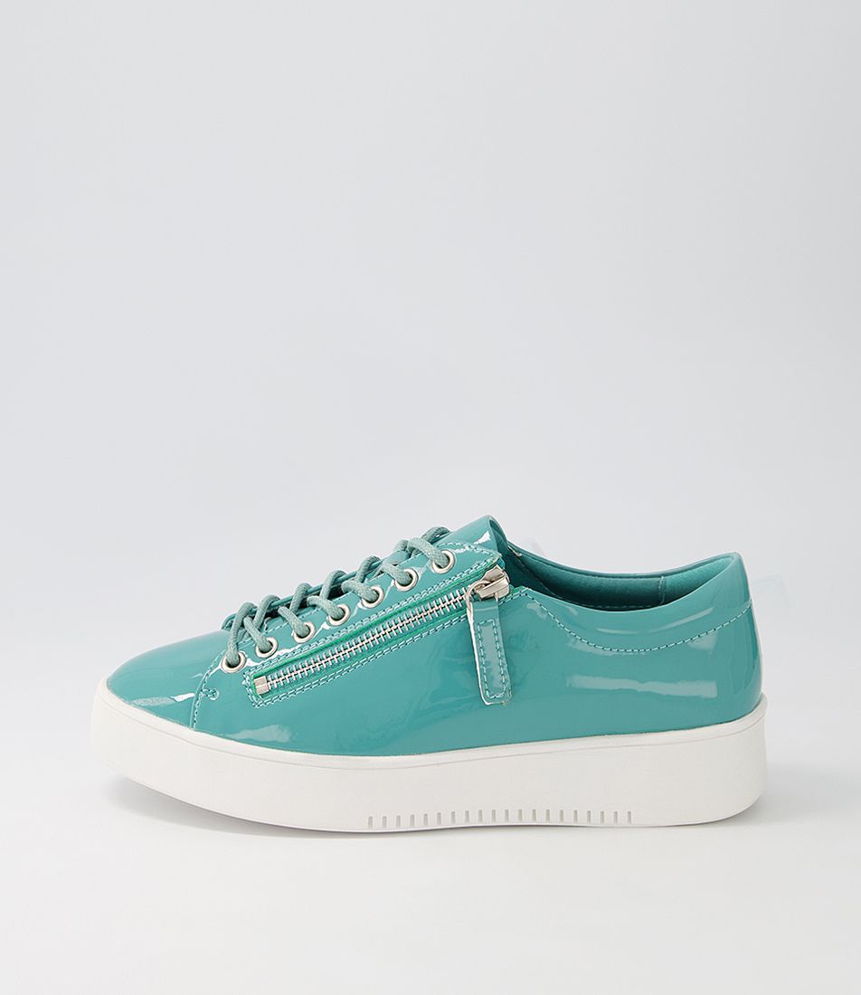 Liberty Teal Patent Pu Sneakers