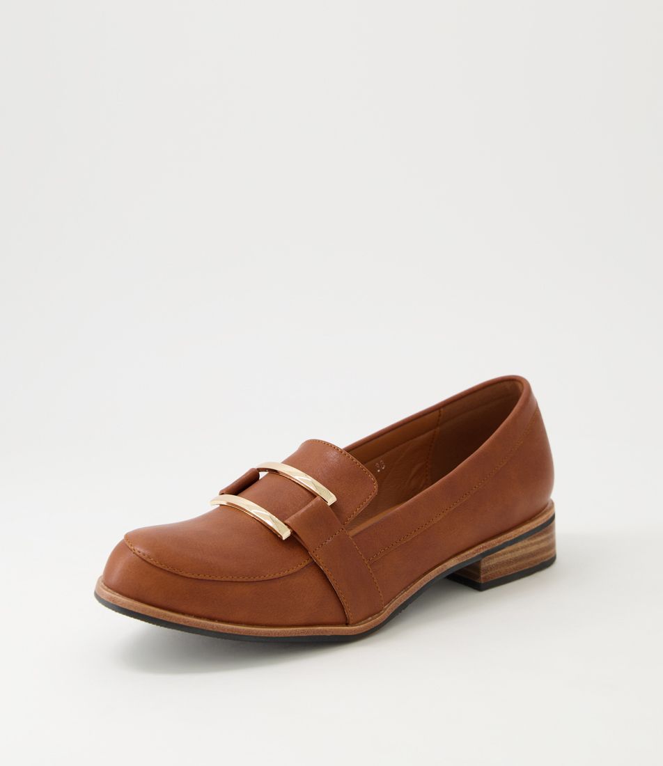 Hisho Dark Tan Loafers