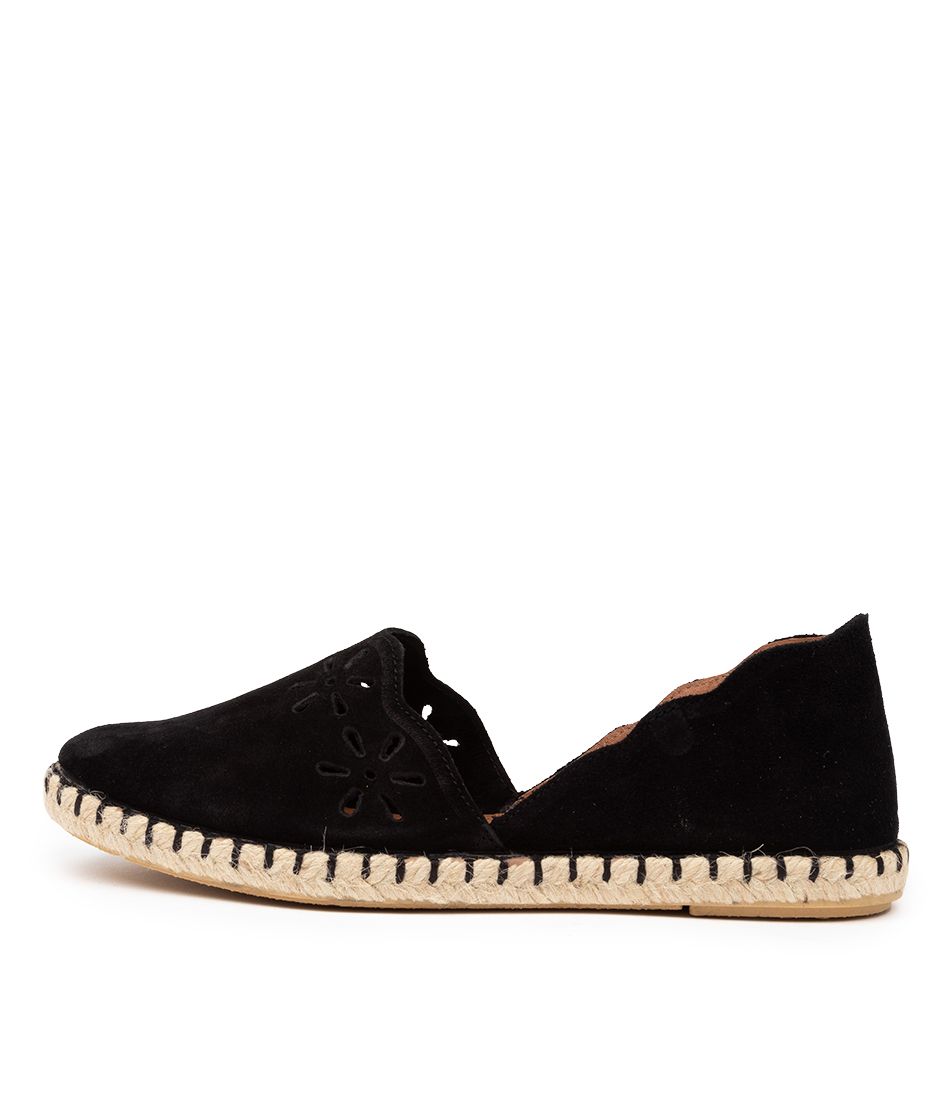 KENIA DF BLACK SUEDE