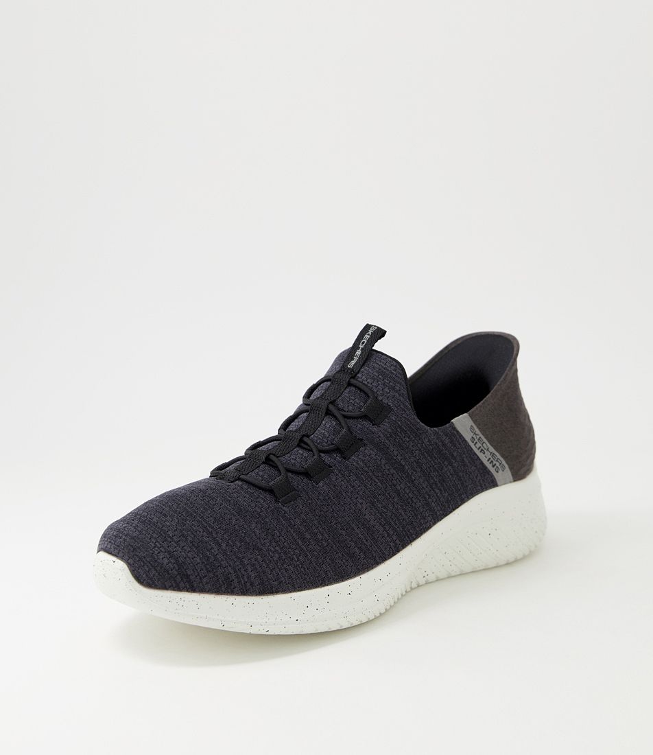 Ultra Flex 3.0 Black Mesh Sneakers